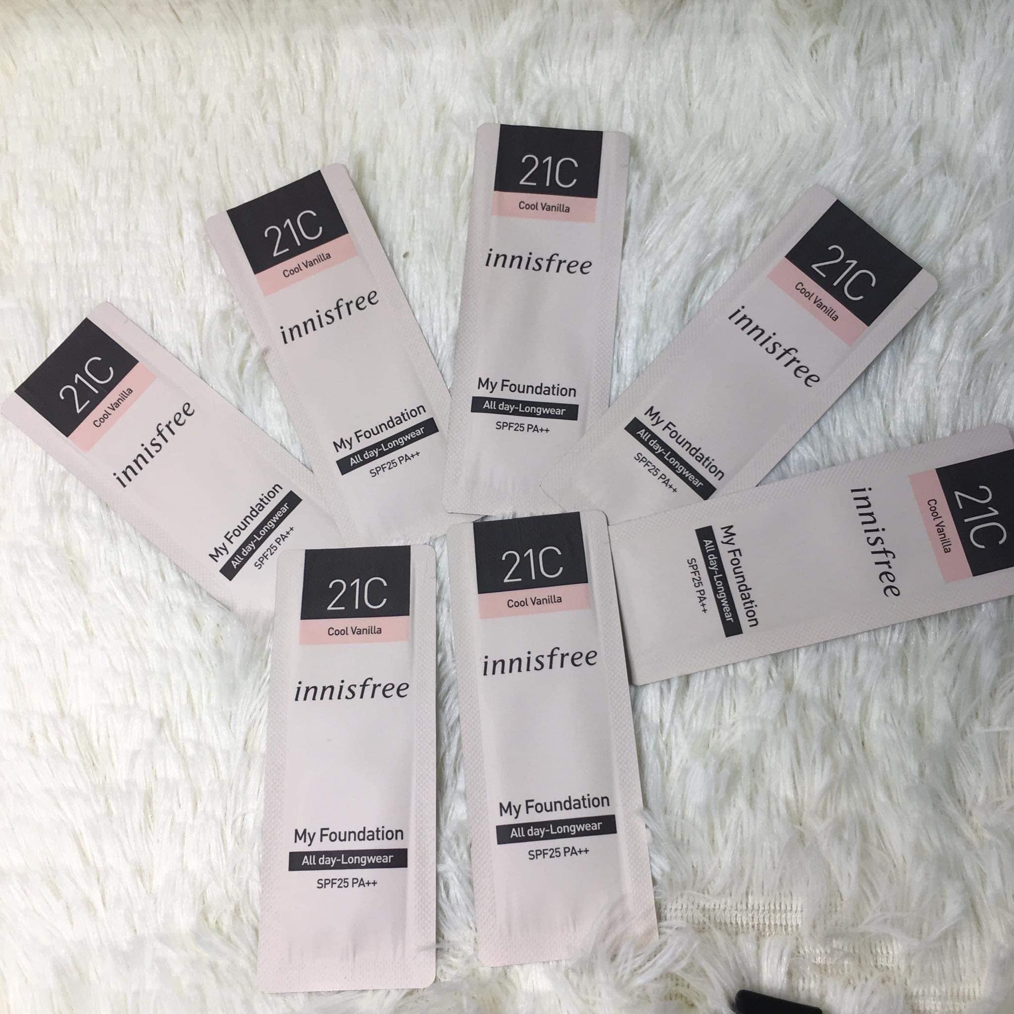 Sample Kem Nền Innisfree My Foundation All Day Long Wear SPF25/PA++