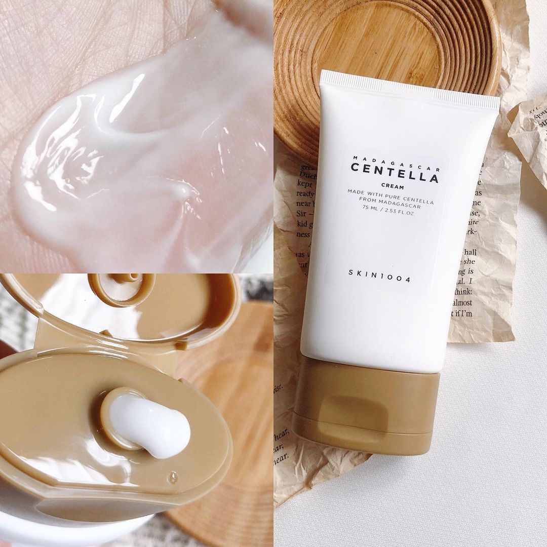 Kem Dưỡng Ẩm Rau Má Skin1004 Madagascar Centella Cream 75ml