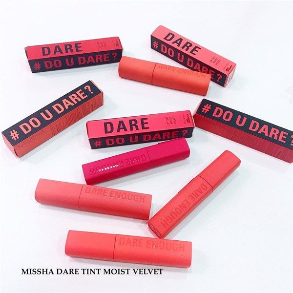 Son lì Missha Dare Tint Moist Velvet