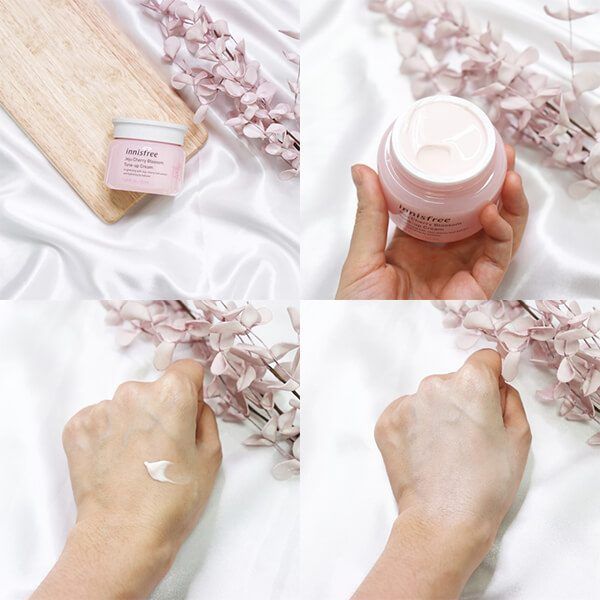 Kem Dưỡng Nâng Tông Da Innisfree Jeju Cherry Blossom Tone Up Cream