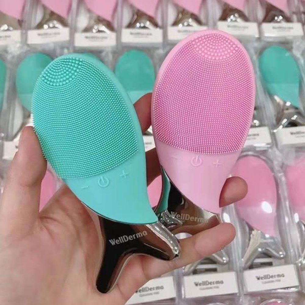 Máy rửa mặt đuôi cá WellDerma Cleansing Fish