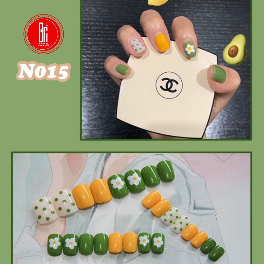  Bộ Nails Móng Tay Giả Chống Thấm Nước NĐT 