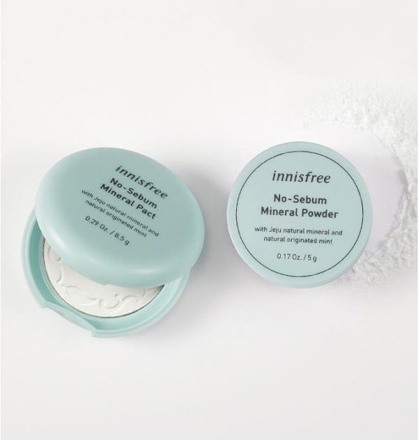 Phấn Nén Kiềm Dầu Innisfree No Sebum Mineral Pact