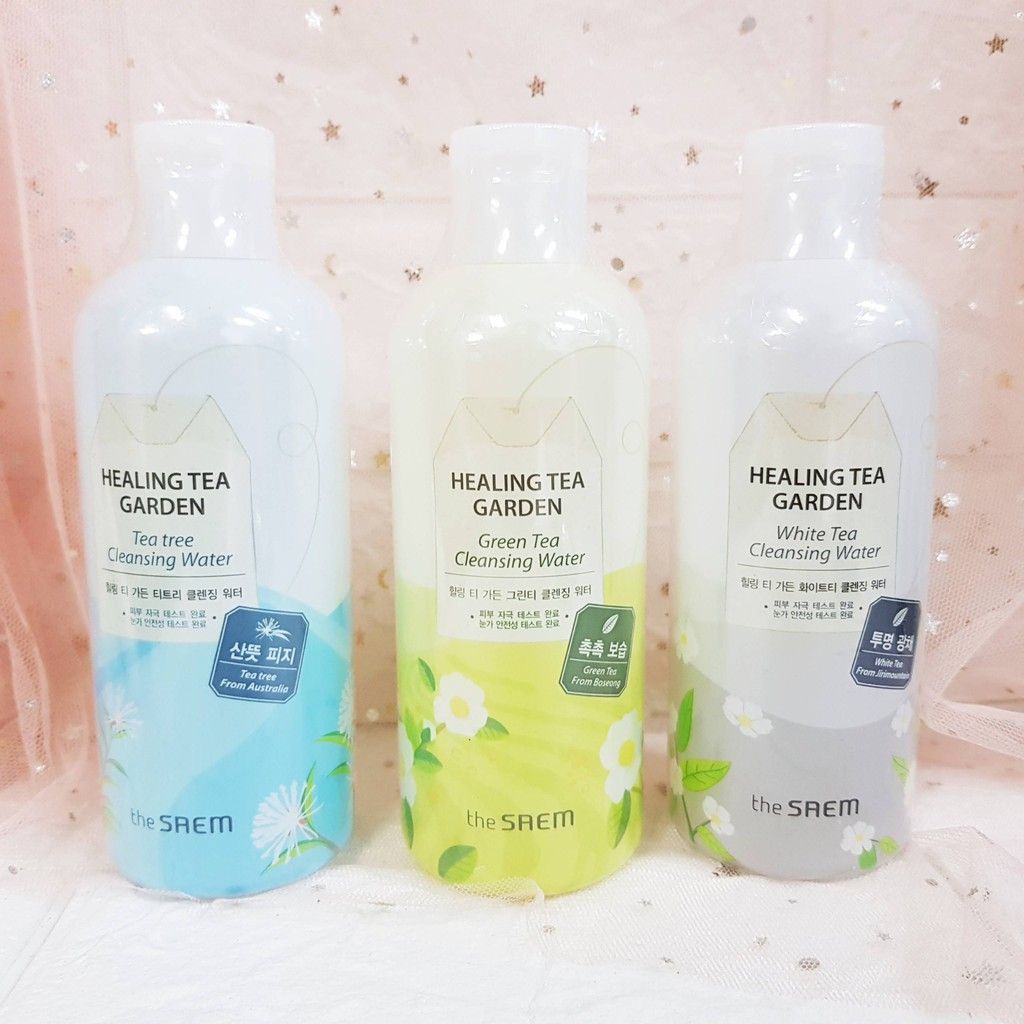 Nước Tẩy Trang The Saem Healing Tea Garden Cleansing Water 300ml