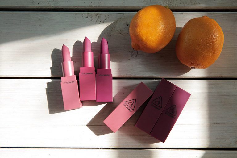 Son 3CE Matte Lip Color Tím