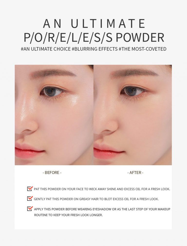 Phấn Phủ 3CE Blur Sebum Power