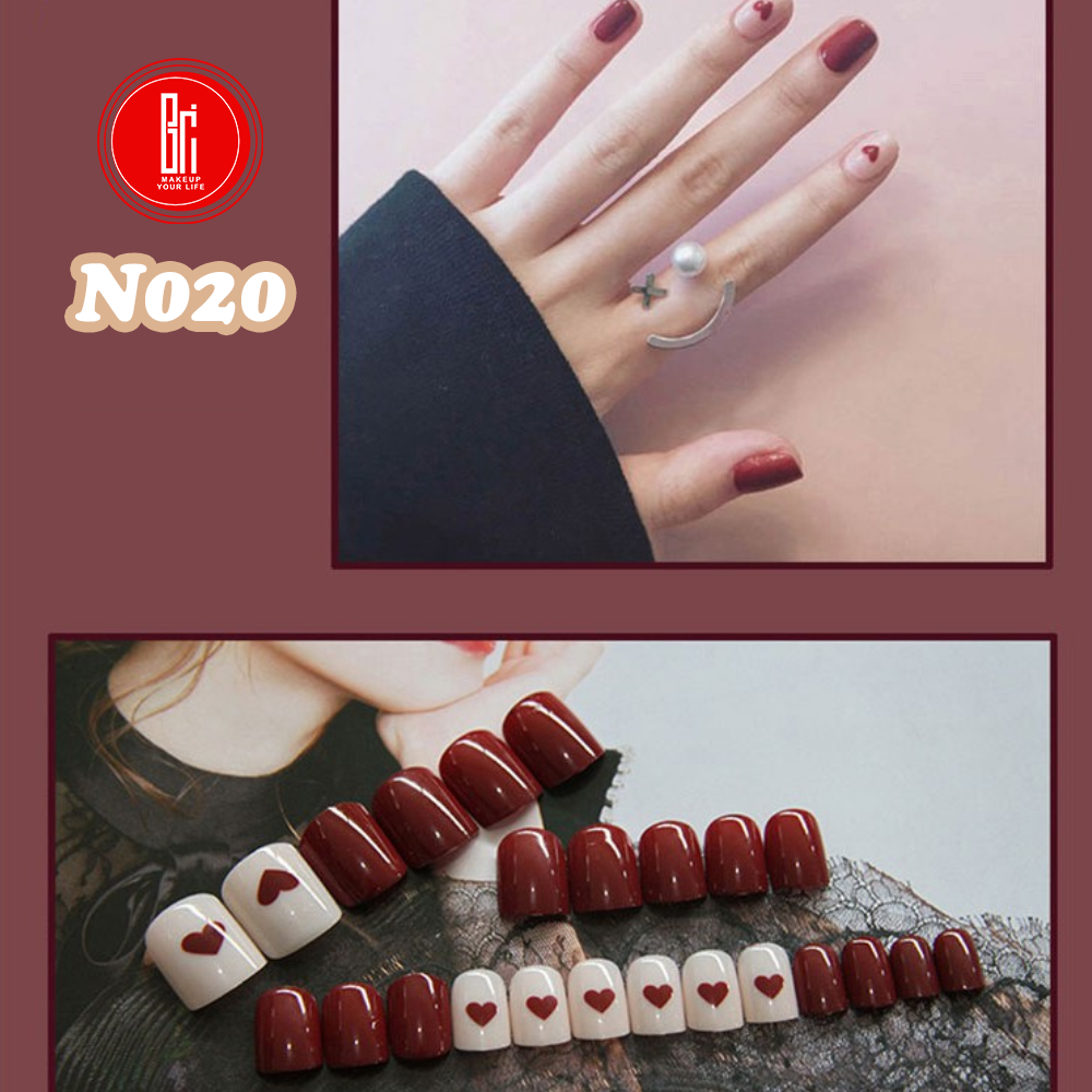  Bộ Nails Móng Tay Giả Chống Thấm Nước NĐT 