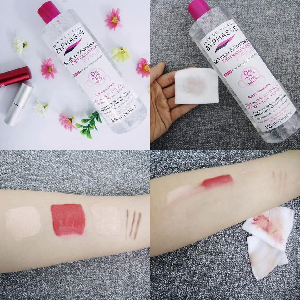 Nước Tẩy Trang Cho Mọi Loại Da Byphasse Solution Micerallaire Face 500ml