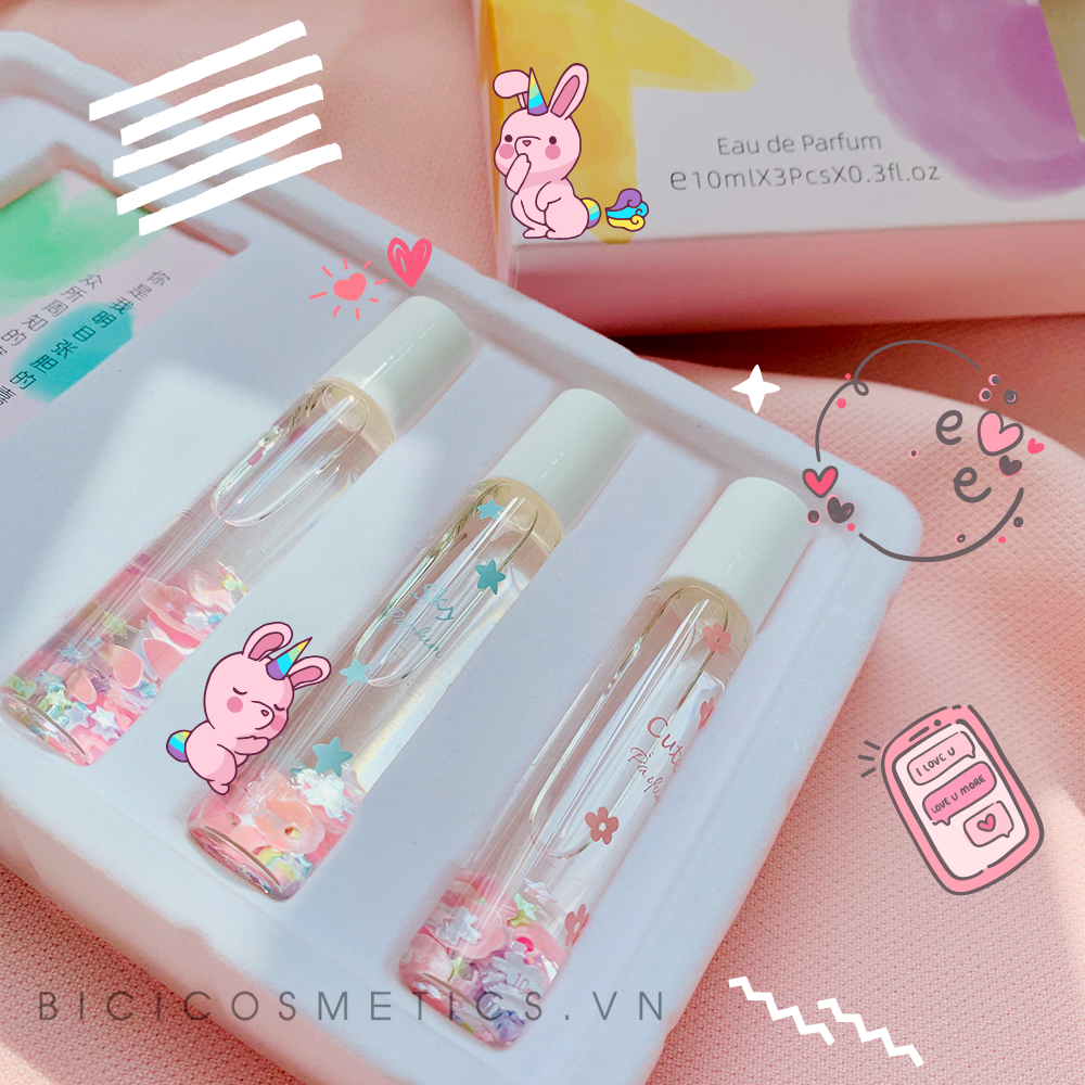 Set Nước Hoa Nội Địa Trung Flower Story