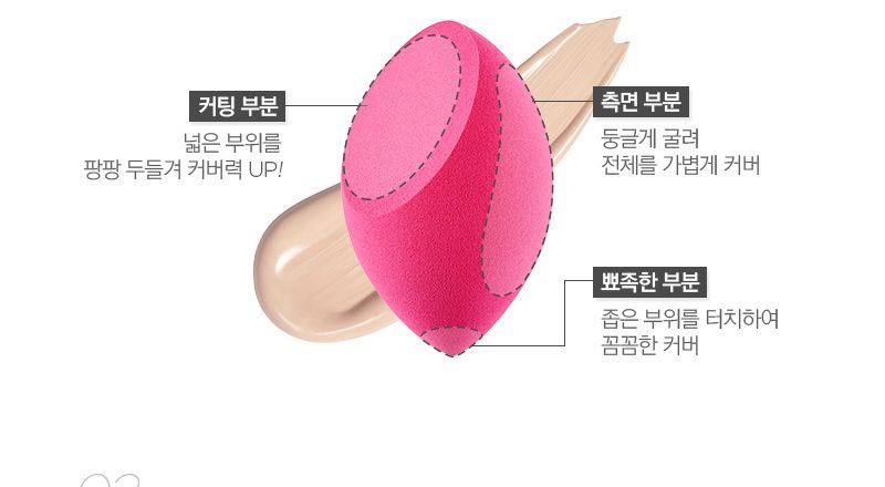 Bông Mút The Face Shop Daily Ink Lasting Puff