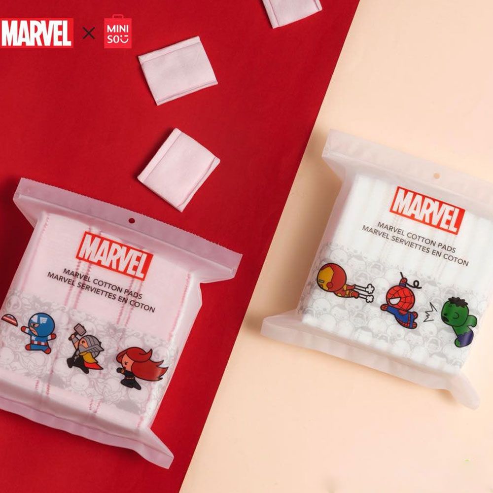  Bông tẩy trang MINISO phiên bản MARVEL 