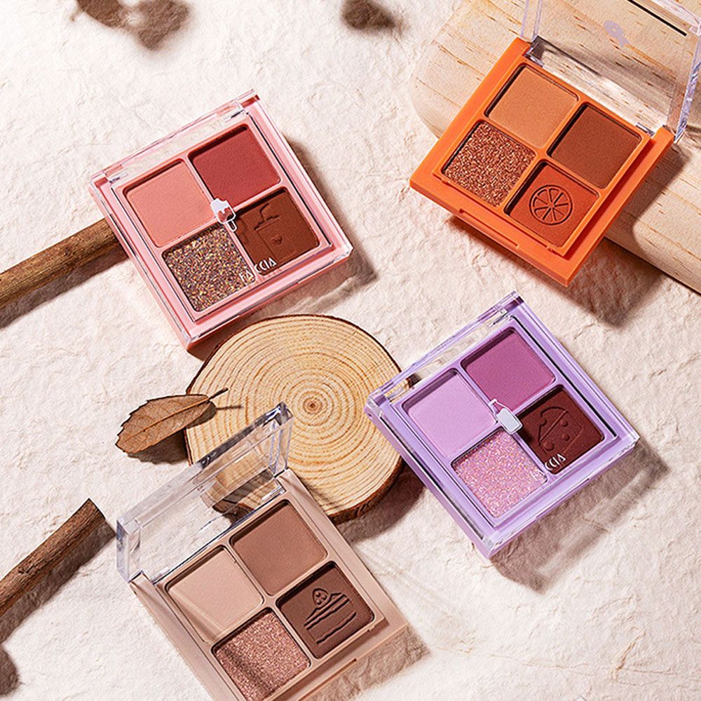 Bảng Phấn Mắt 4 Ô Màu A Small But Solid Happiness Eyeshadow Plate Nội Địa Trung Chính Hãng