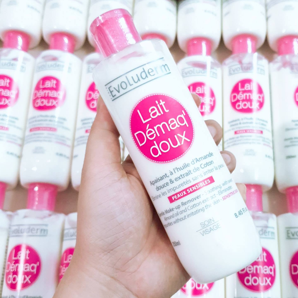 Sữa Tẩy Trang Evoluderm Cho Da Nhạy Cảm - Hồng