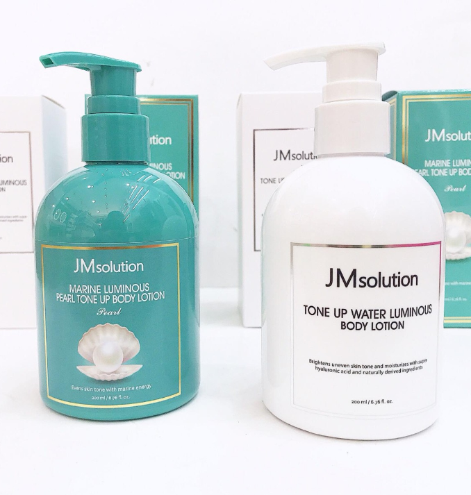 Dưỡng Thể JMsolution Marine Luminous Pearl Tone Up Body Lotion 200ml