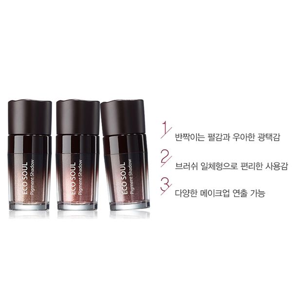 Phấn mắt Eco Soul Pigment Shadow(the saem)