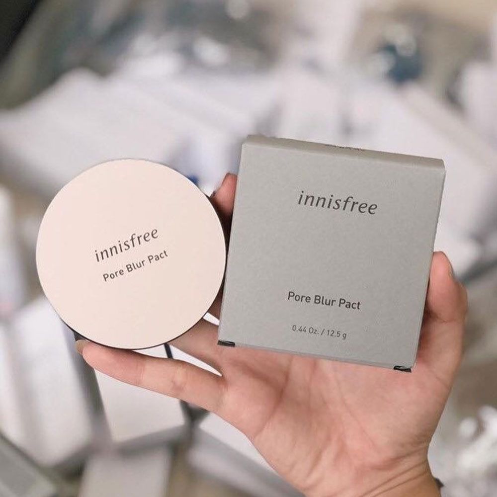 Phấn Phủ Dạng Nén Innisfree Pore Blur Pact Innisfree