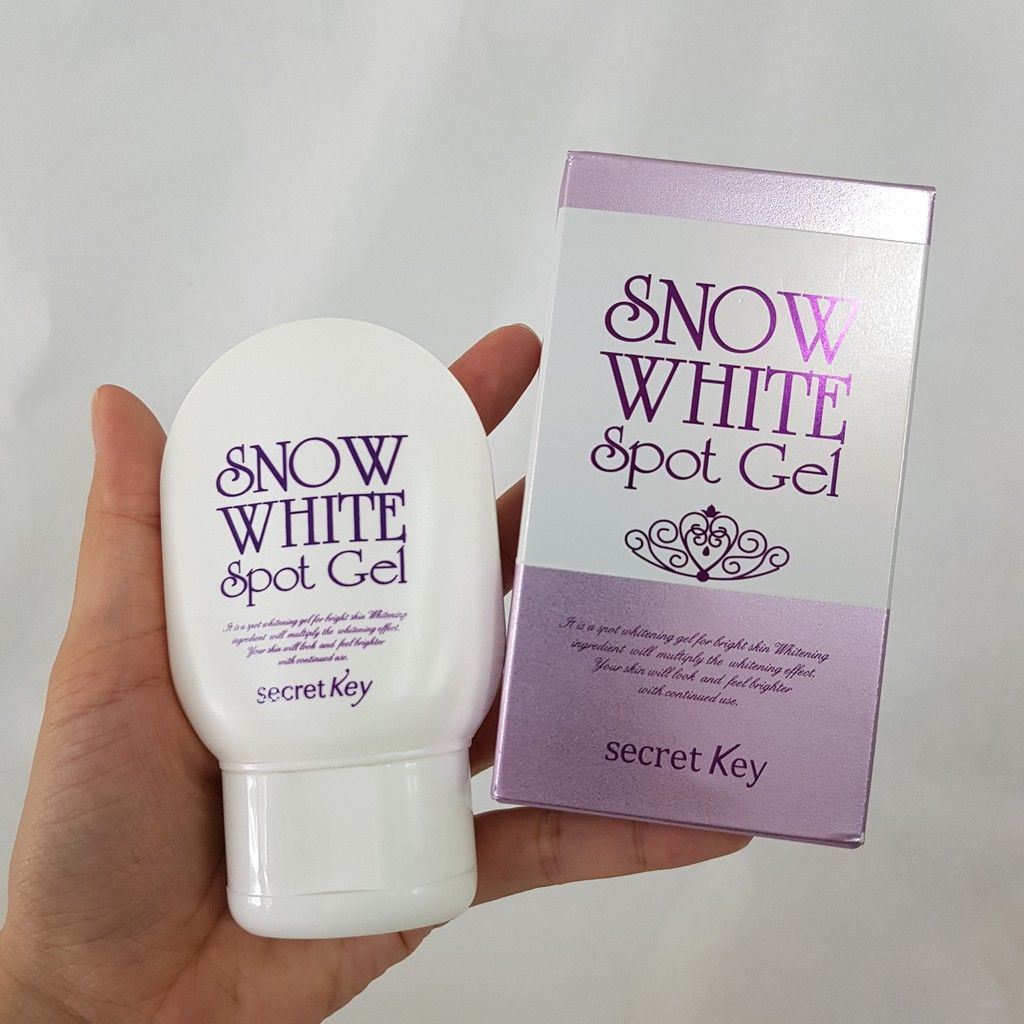  Gel Trị Thâm Nách, Bẹn, Bikini ... SECRET KEY Snow White Spot Gel 65g 