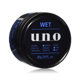  Sáp Vuốt Tóc Giúp Tóc Bóng Mượt, Giữ Nếp Lâu Uno Wet Effector Nhật Bản - 80g 