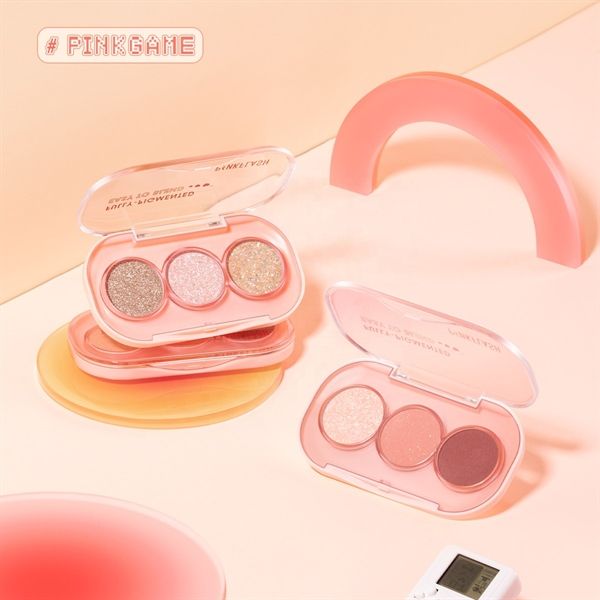  Bảng Phấn Mắt 3 Màu Tiện Lợi Lâu Trôi PINKFLASH 3 Pan Eyeshadow | PF-E23 