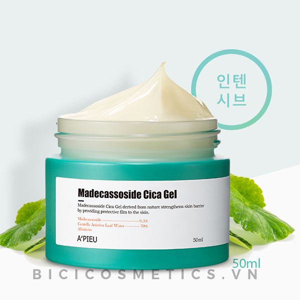 Kem Dưỡng Dạng Gel Đặc Trị Mụn Apieu Madecassoside Cica Gel 50ml