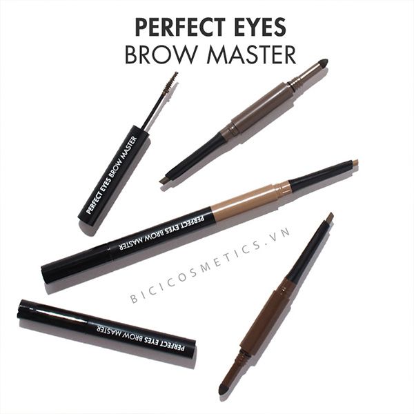 Bút Trang Điểm Mày Perfect Eyes Brow Master 3 in 1