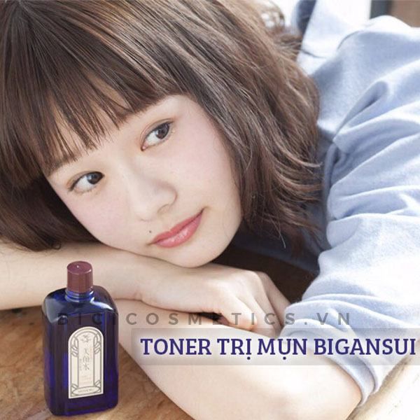 Nước Hoa Hồng Trị Mụn Meishoku Bigansui Medicated Skin Lotion