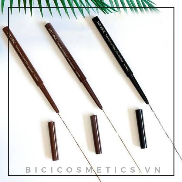 Bút Kẻ Mắt Eco Soul Powerproof Super Slim Eyeliner
