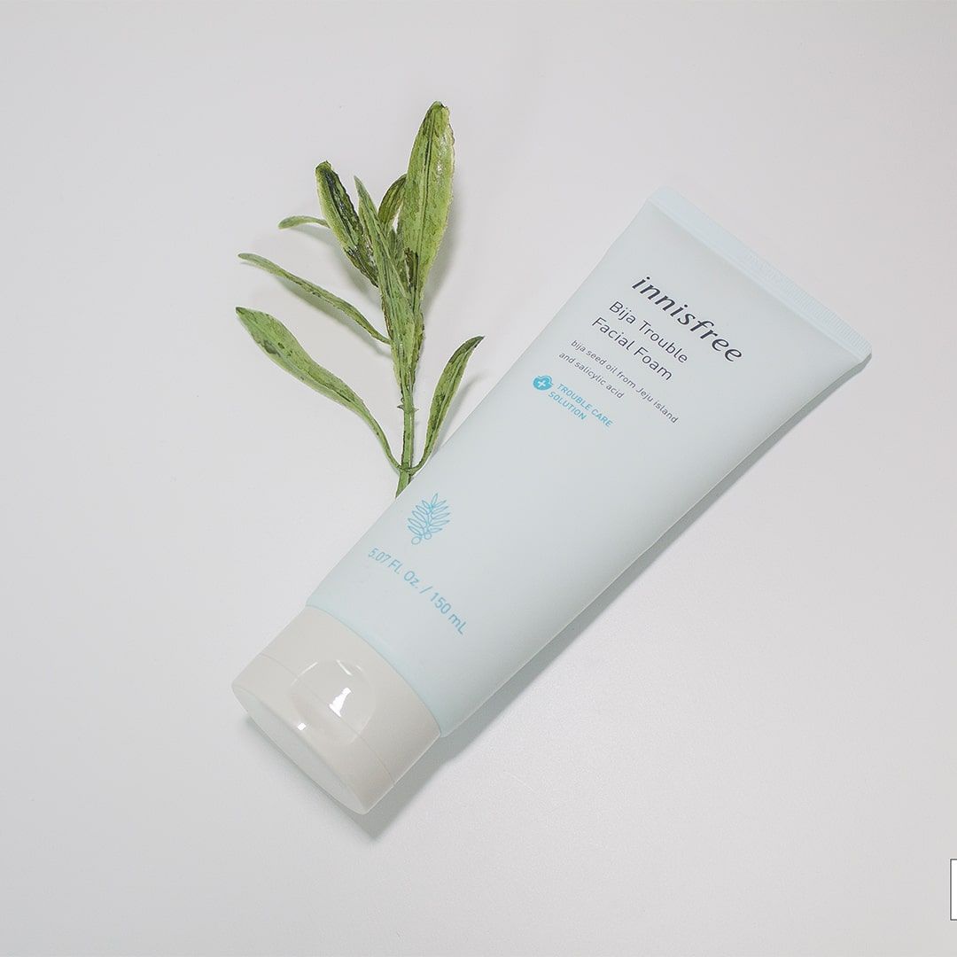  Sữa Rửa Mặt Innisfree Bija Trouble Facial Foam 