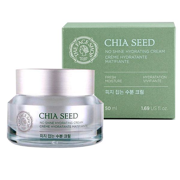 Kem Dưỡng Ẩm The Faceshop Chia Seed No Shine Hydrating Cream