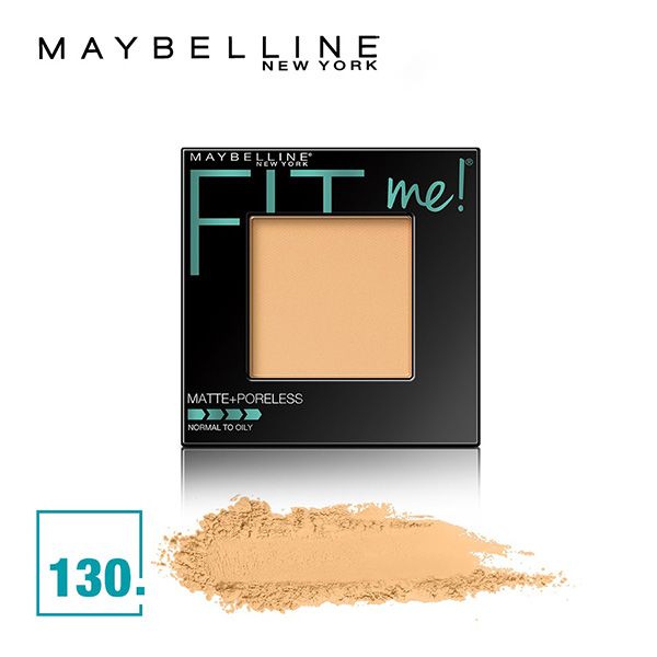 Phấn Phủ Mịn Lì Fit Me Maybelline Fit Me Matte Poreless Powder #130 Buff Beige (không tích điểm)