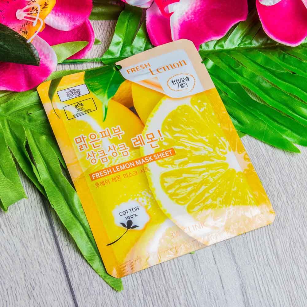 Mặt Nạ 3W Clinic Fresh Lemon Mask Sheet