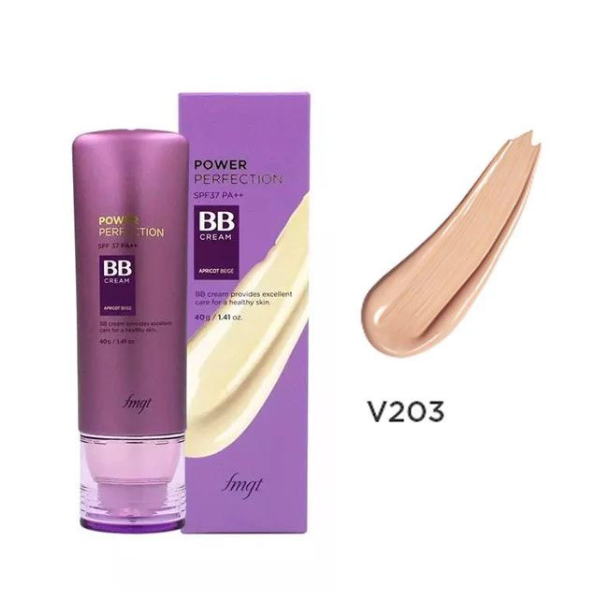  (Size Lớn 40g) BB Cream Tím THEFACESHOP fmgt Power Perfection SPF37 PA++ 