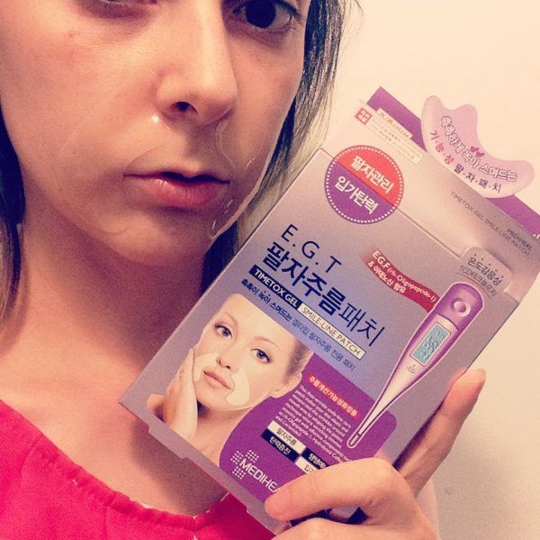 Mặt Nạ Chống Nhăn Cho Vùng Khóe Môi Mediheal E.G.T Timetox Gel Smile-Line Patch