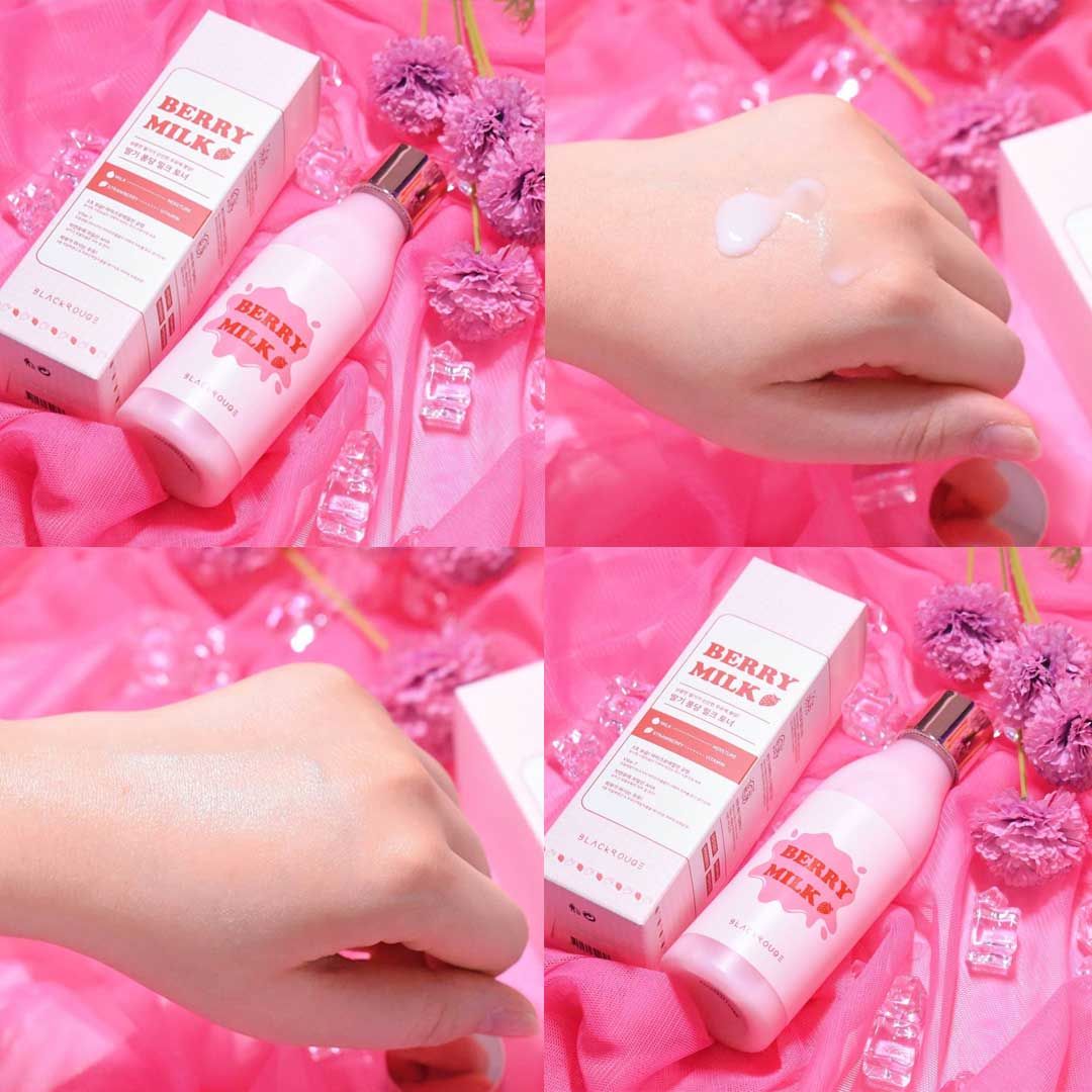 Nước Hoa Hồng Black Rouge Strawberry PongDang Milk Toner 200ml
