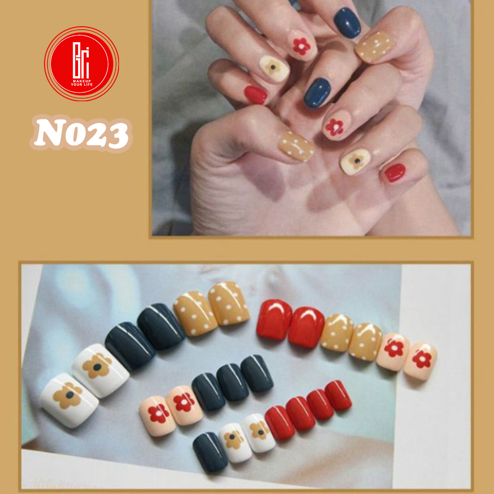  Bộ Nails Móng Tay Giả Chống Thấm Nước NĐT 