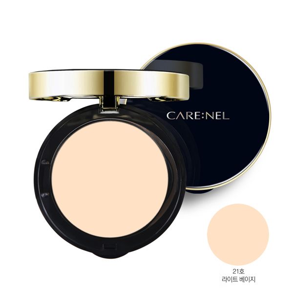 Combo Phấn Nén Carenel Motd Shine Pact Tặng 1 Son Kem Lì Carenel Ruby Airfit Velvet Tint (Màu Ngẫu Nhiên)