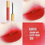  Son Kem Lì G★CCI Liquid Matte Lip Colour Transfer Proof 