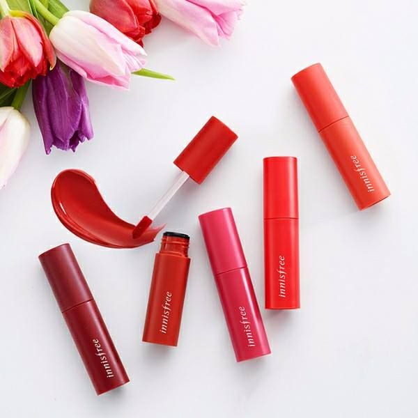 Son lì Innisfree Vivid Cotton Ink Hàn Quốc