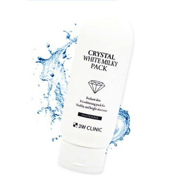 Kem Ủ Trắng 3w Clinic Crystal Whitening Milky Pack