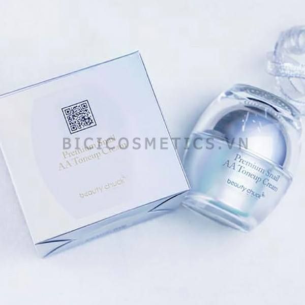 Kem Dưỡng Beauty Chuck Premium Snail Tone Up AA
