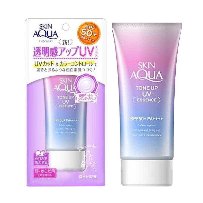  Kem Chống Nắng Hiệu Chỉnh Màu Da SKIN AQUA Tone Up UV Essence SPF50+ PA+++ 