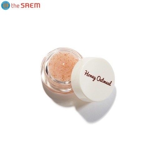 Tẩy da chết môi THE SAEM Honey Oatmeal Lip Scrub