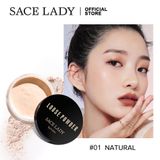  Phấn Phủ Bột Kiềm Dầu Chống Nước SACE LADY Loose Powder 