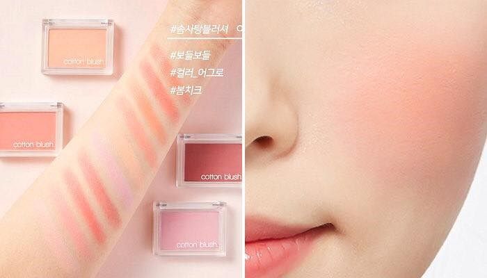 Phấn Má Hồng Missha Cotton Blush