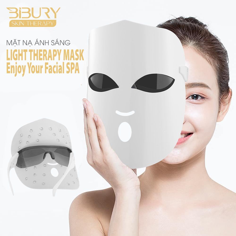  Mặt Nạ Ánh Sáng Sinh Học Trẻ Hóa Làn Da Phục Hồi Hư Tổn BIBURY Light Therapy Mask 