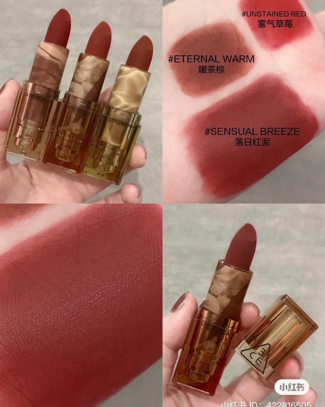 Son Thỏi Lì Phiên Bản Đặc Biệt 3CE Soft Matte Lipstick DEEP UNDER - MORE DEEP