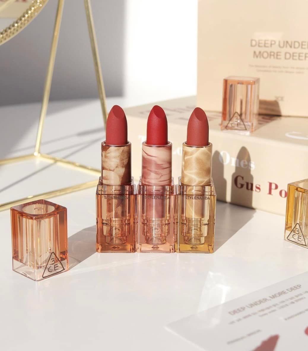 Son Thỏi Lì Phiên Bản Đặc Biệt 3CE Soft Matte Lipstick DEEP UNDER - MORE DEEP