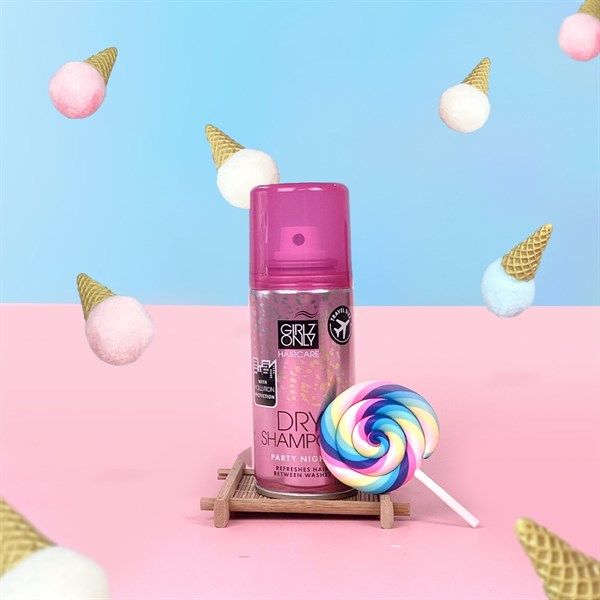  (Minisize 100ml) Dầu Gội Khô GIRLZ ONLY Party Nights Dry Shampoo Travel Size 