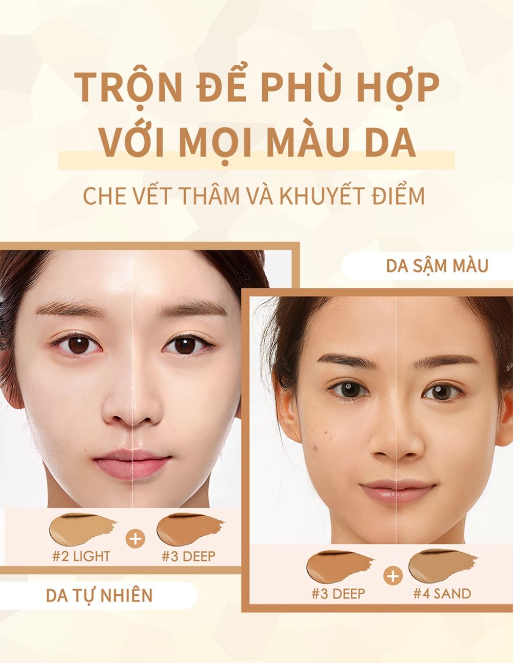 Bảng Che Khuyết Điểm 5 trong 1 FOCALLURE All In One Concealer Palette 01 | FA299