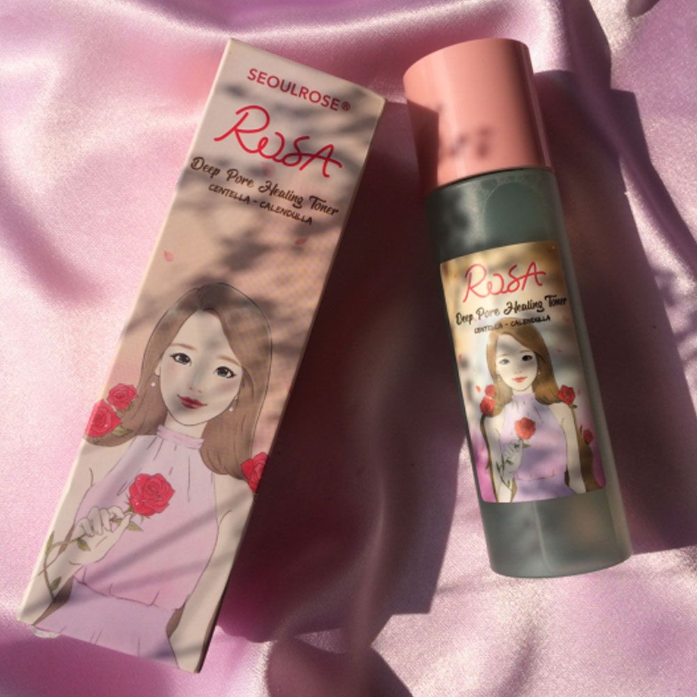 Nước Hoa Hồng SeoulRose Rosa Deep Pore Healing Toner 120ml